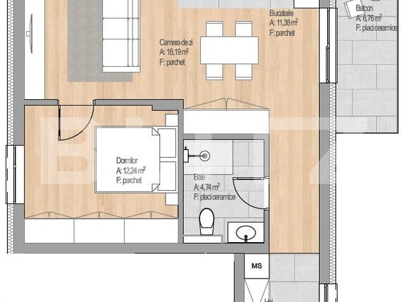 Apartament de vânzare 2 camere Floreşti - 179763AV | BLITZ Cluj-Napoca | Poza1