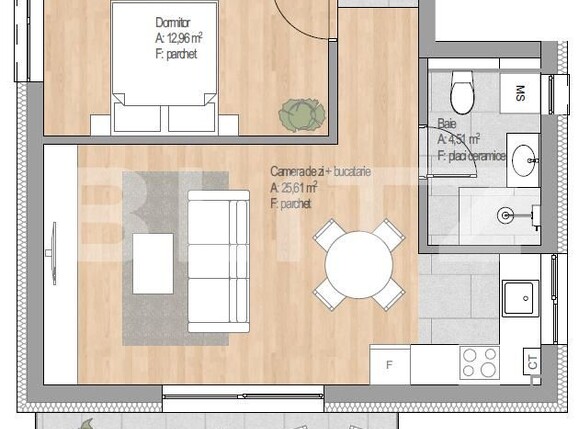 Apartament de vânzare 2 camere Floreşti - 179764AV | BLITZ Cluj-Napoca | Poza1