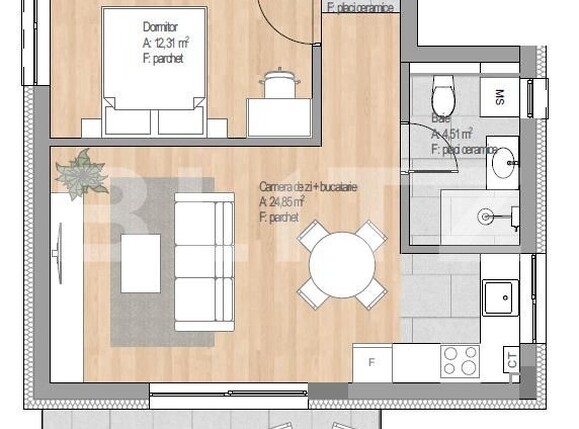 Apartament de vânzare 2 camere Floreşti - 179766AV | BLITZ Cluj-Napoca | Poza1