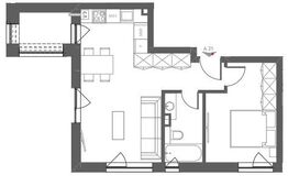 Apartament 2 camere, finisat, balcon, garaj, zona Somesului