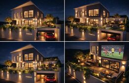 Casa individuala cu 4 camere, garaj, 180 mp, panorama deosebita, zona Vivo