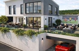 Casa individuala cu 4 camere, garaj, 180 mp, panorama deosebita, zona Vivo