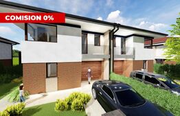 Casă modernă 192 mp, 6 camere, Living, Bucatarie, ansamblu premium