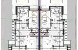 Casă modernă 192 mp, 6 camere, Living, Bucatarie, ansamblu premium
