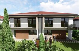 Casă modernă 185 mp ansamblu premium, garaj dublu, Dambul Rotund