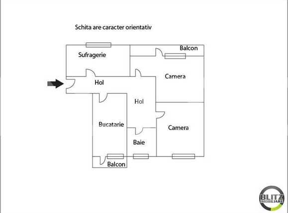 Apartament de vânzare 3 camere Gheorgheni - 1801AV | BLITZ Cluj-Napoca | Poza15