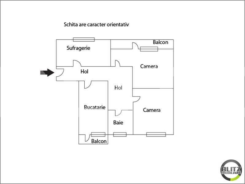 Apartament de vânzare 3 camere Gheorgheni - 1801AV | BLITZ Cluj-Napoca | Poza15