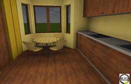 Casa la pret de apartament! 130 mp utili, semifinisata in zona Floresti.