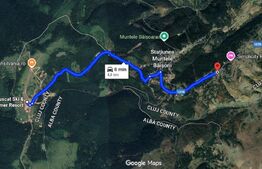  Investitie ! Teren intravilan 990 mp, front 23 m, Muntele Băișorii !