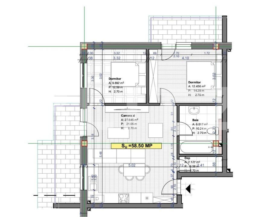 Apartament de vânzare 3 camere Floreşti - 180507AV | BLITZ Cluj-Napoca | Poza1