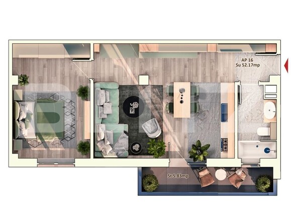 Apartament de vânzare 2 camere Marasti - 180688AV | BLITZ Cluj-Napoca | Poza2