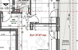 OFERTA! Apartament 2 camere, Terasa 13mp, Apahida 