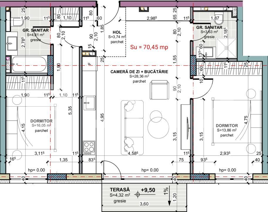 Apartament de vânzare 3 camere Iris - 180931AV | BLITZ Cluj-Napoca | Poza5