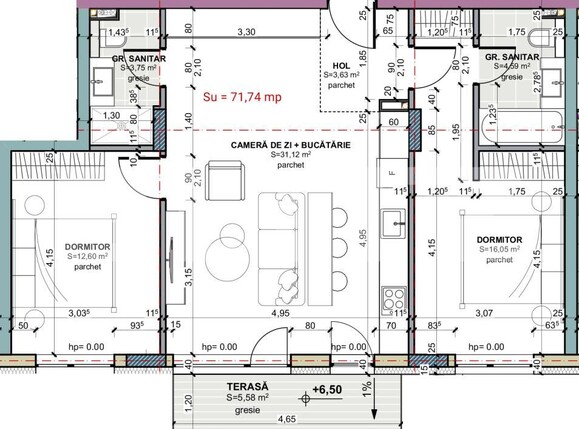 Apartament de vânzare 3 camere Iris - 180933AV | BLITZ Cluj-Napoca | Poza2