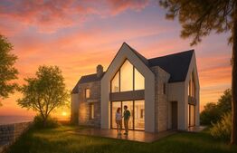 Vila  3  din proiectul SUNRISE RESIDENCE de langa padurea Faget 