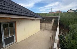 Casa moderna pe parter, semifinisata, teren 500 mp – Apahida