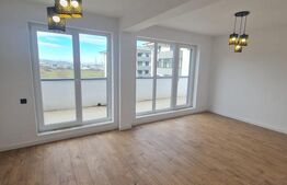 Apartament finisat, 52 mp utili, terasa 34 mp, zona Terra