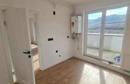Apartament finisat, 52 mp utili, terasa 34 mp, zona Terra