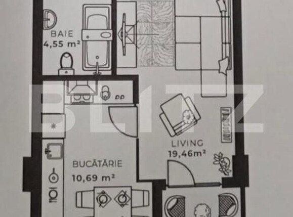 Garsonieră de vânzare Gheorgheni - 181069AV | BLITZ Cluj-Napoca | Poza3