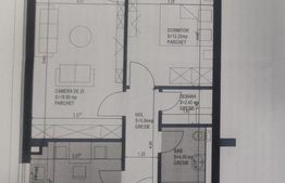 Apartament 2 camere, 53 mp, zona Tractoul