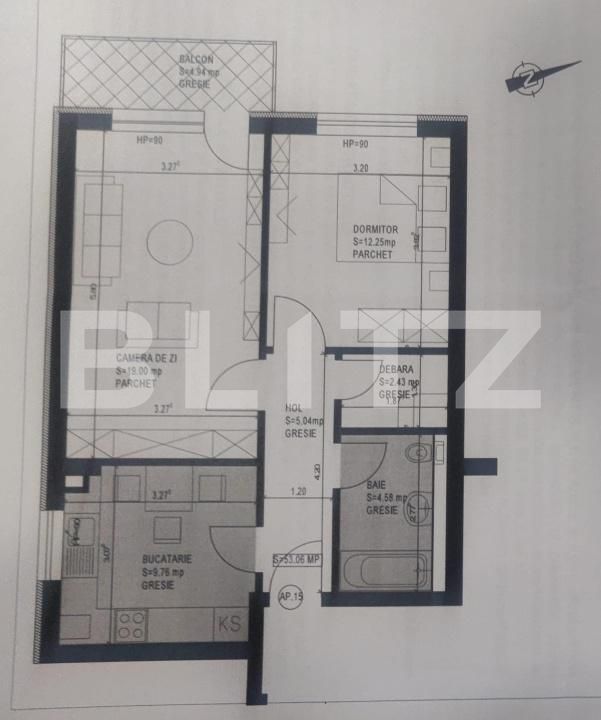 Apartament de vânzare 2 camere Tractorul - 181085AV | BLITZ Brașov | Poza6