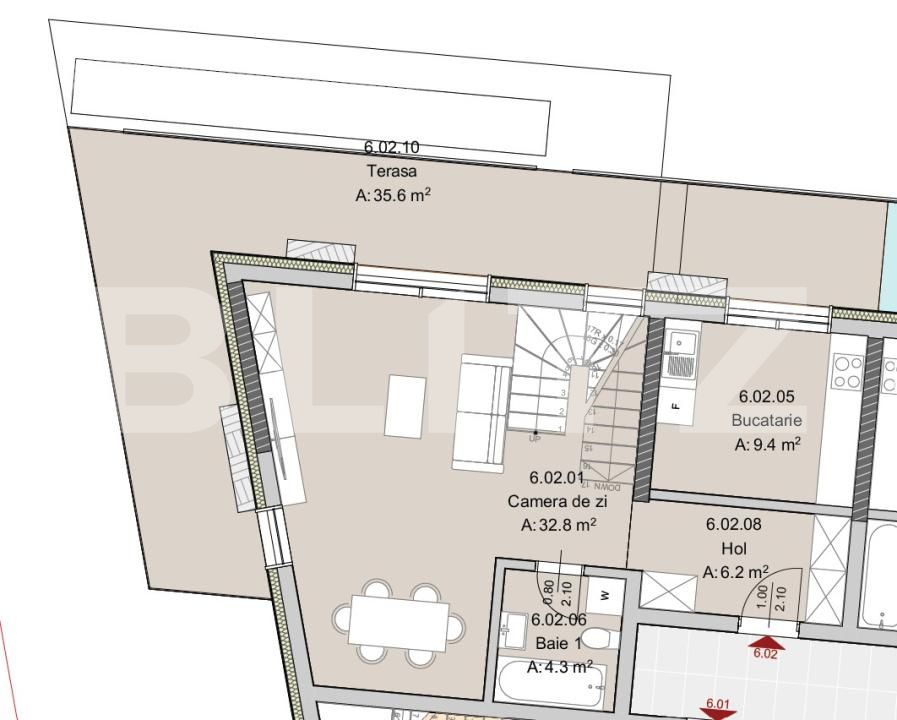 Apartament de vânzare 3 camere Semicentral - 181173AV | BLITZ Cluj-Napoca | Poza2