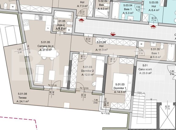 Apartament de vânzare 3 camere Semicentral - 181185AV | BLITZ Cluj-Napoca | Poza2