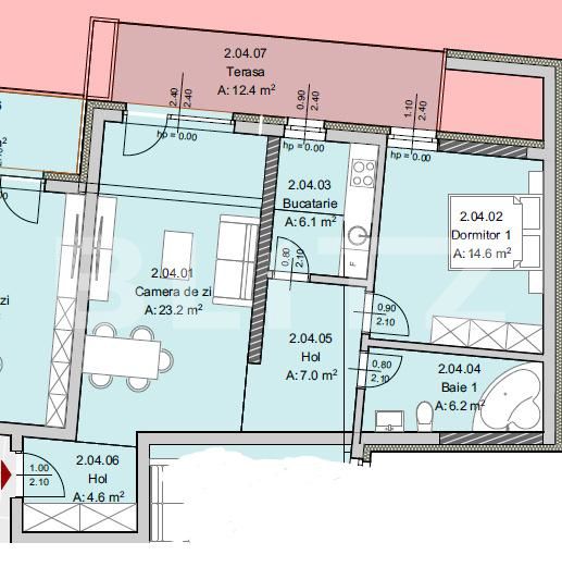 Apartament de vânzare 2 camere Semicentral - 181188AV | BLITZ Cluj-Napoca | Poza5