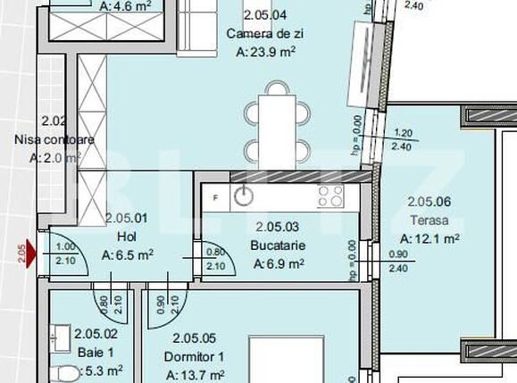 Apartament de vânzare 2 camere Semicentral - 181245AV | BLITZ Cluj-Napoca | Poza5