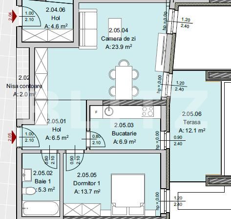 Apartament de vânzare 2 camere Semicentral - 181245AV | BLITZ Cluj-Napoca | Poza5