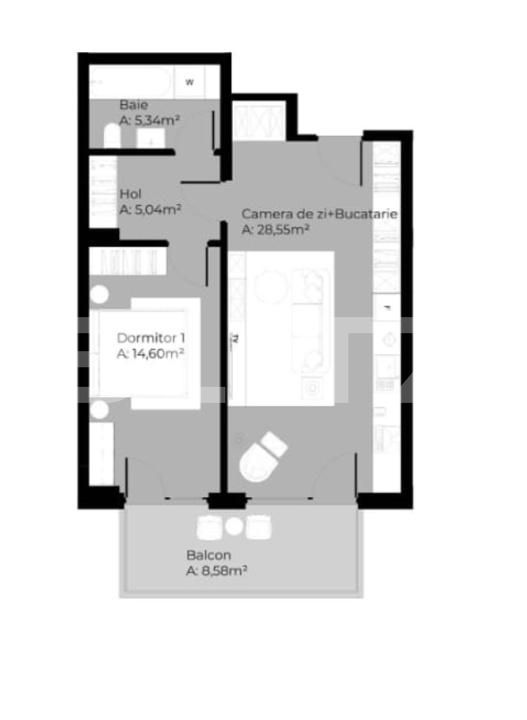Apartament de vânzare 2 camere Gheorgheni - 181270AV | BLITZ Cluj-Napoca | Poza3