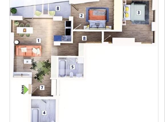 Apartament de vânzare 3 camere Tractorul - 181337AV | BLITZ Brașov | Poza1