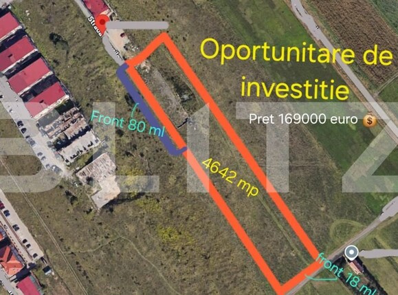 Teren de vânzare Baciu - 181377TV | BLITZ Cluj-Napoca | Poza1