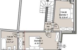 Apartament 3 camere, 79 mp, Terasa 13 mp, Imobil Nou, Semicentral