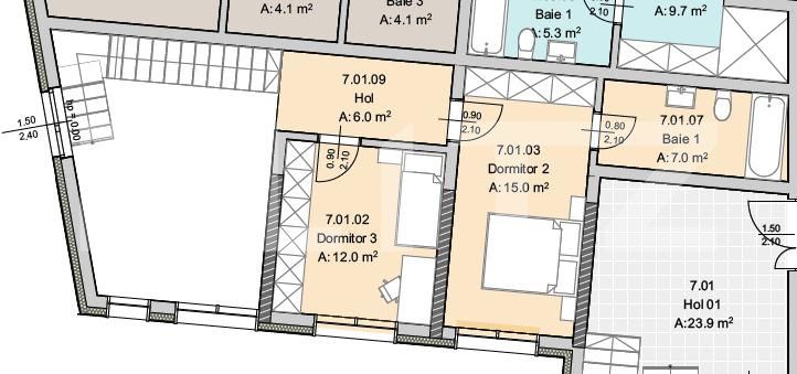 Apartament de vânzare 4 camere Semicentral - 181396AV | BLITZ Cluj-Napoca | Poza6