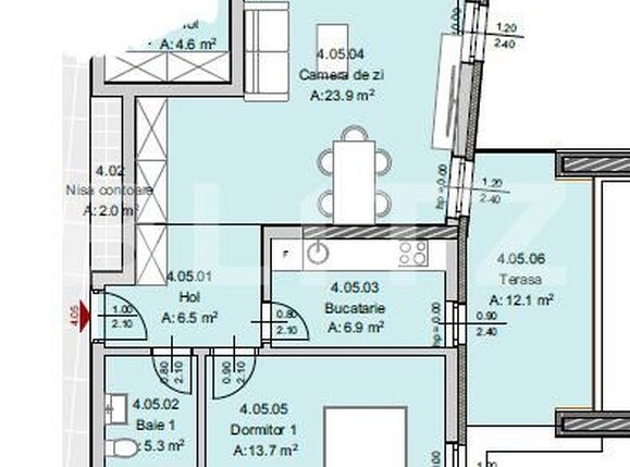 Apartament de vânzare 2 camere Semicentral - 181400AV | BLITZ Cluj-Napoca | Poza5