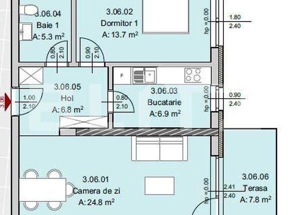 Apartament de vânzare 2 camere Semicentral - 181408AV | BLITZ Cluj-Napoca | Poza5