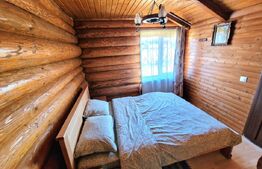 🏔️ Cabana din lemn rotund, 140 mp utili, 1000mp teren – zonă turistică Mărișel