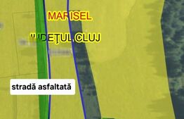 Teren parcelabil, front la strada, 5446mp, utilitati in zona, Marisel