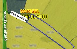 Teren parcelabil, front la strada, 2194mp, utilitati in zona, Marisel