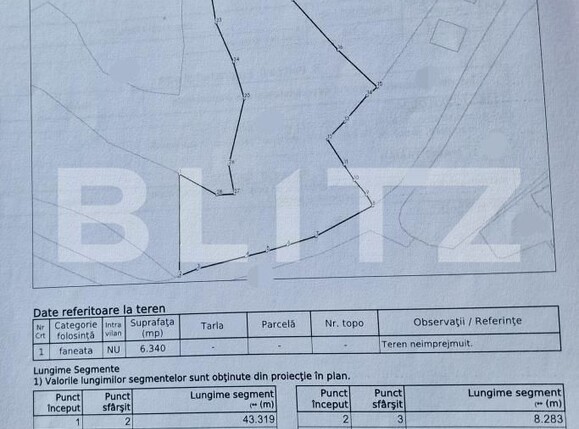 Teren de vânzare Mărişel - 181624TV | BLITZ Cluj-Napoca | Poza2