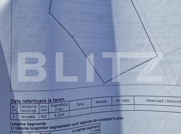 Teren de vânzare Mărişel - 181625TV | BLITZ Cluj-Napoca | Poza2
