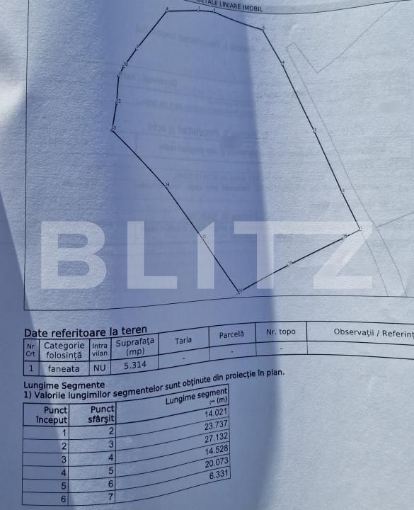 Teren de vânzare Mărişel - 181625TV | BLITZ Cluj-Napoca | Poza2