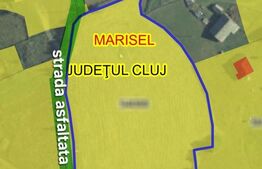 Teren intravilan, parcelabil, strada asflatata, 12.474mp, utilitati, Marisel