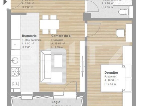 Apartament de vânzare 2 camere Floreşti - 181690AV | BLITZ Cluj-Napoca | Poza1