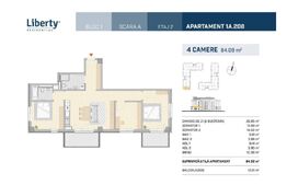 Apartament de lux • 4 camere • 84 mp • NZEB