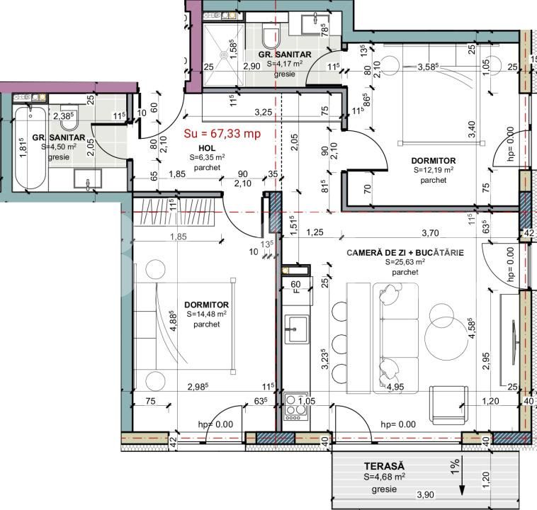 Apartament de vânzare 3 camere Iris - 182176AV | BLITZ Cluj-Napoca | Poza4