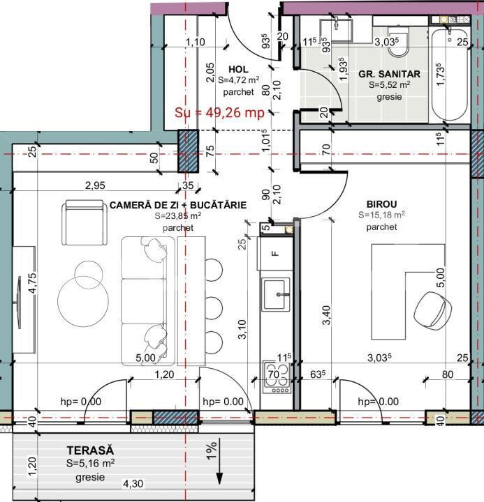 Apartament de vânzare 2 camere Iris - 182180AV | BLITZ Cluj-Napoca | Poza4