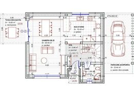Casă unifamilială modernă, garaj, 400 mp teren, Chinteni! 