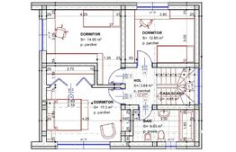 Casă unifamilială modernă, garaj, 400 mp teren, Chinteni! 